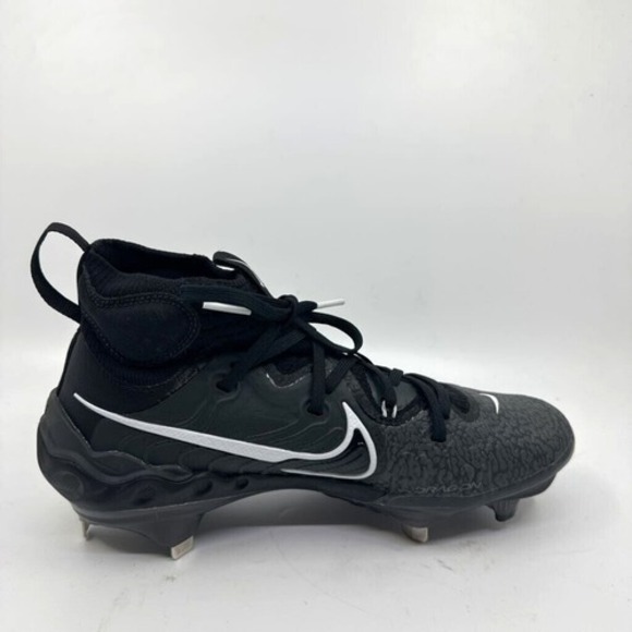 Nike Mens Alpha Huarache Nxt Baseball Shoes Black DJ6517-010 Mid Top‎ 7M New main image 9